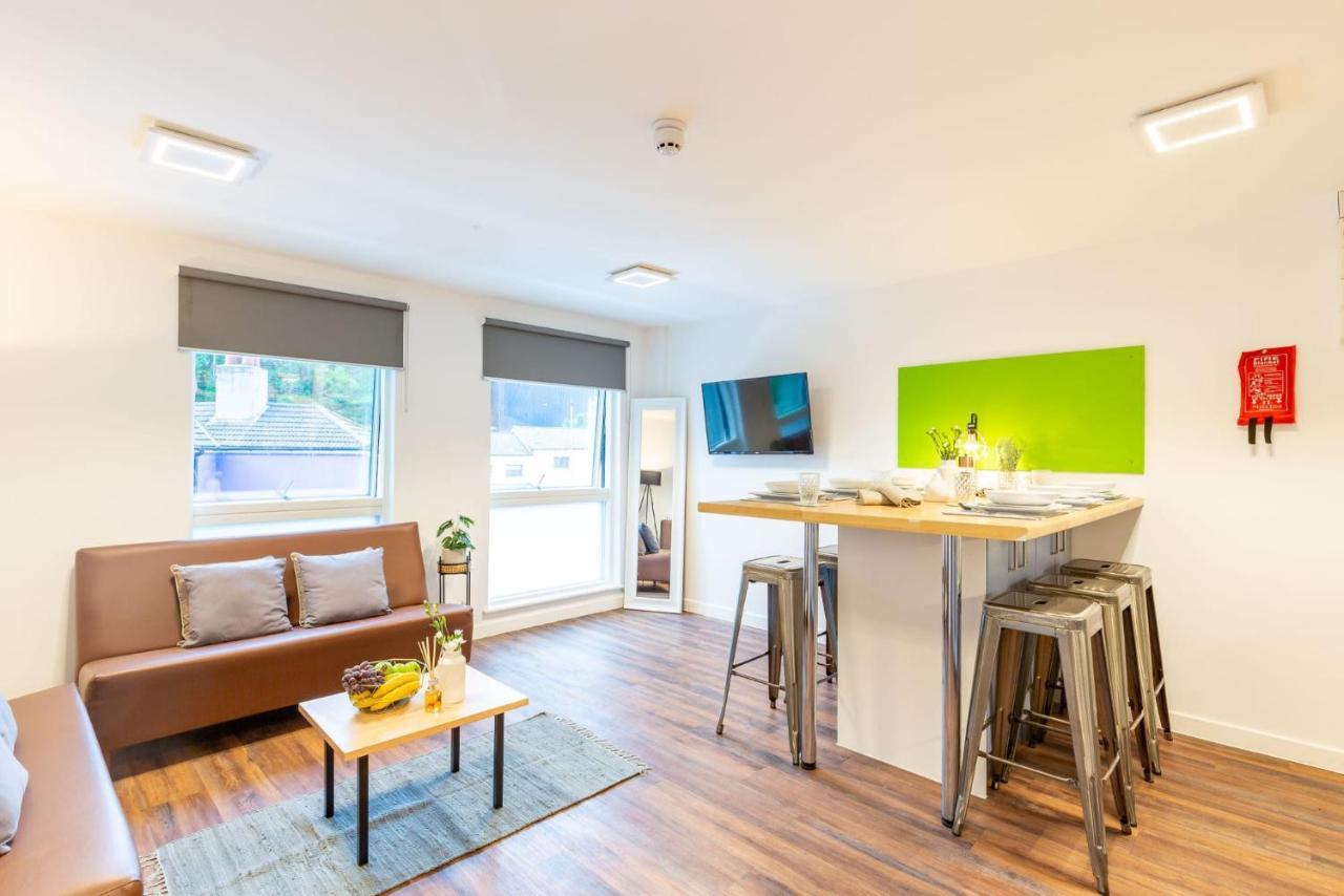 Ensuite Bedrooms With Shared Kitchen At Hollingbury House In Brighton Exteriör bild